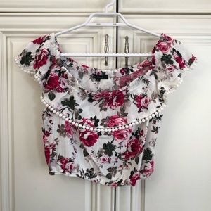 Ambiance women’s crop blouse